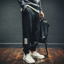 X TNF MDNS Sporty Pants Men Loose Tide Thickened Bunch-footed Pants Big Code Warm Casual Pants Tide Spring