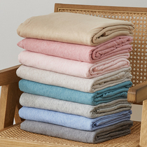 Knitted fabric -- 100% pure cotton single piece bed linen bed hat full cotton double bed 1 2 1 5 1 8m beds