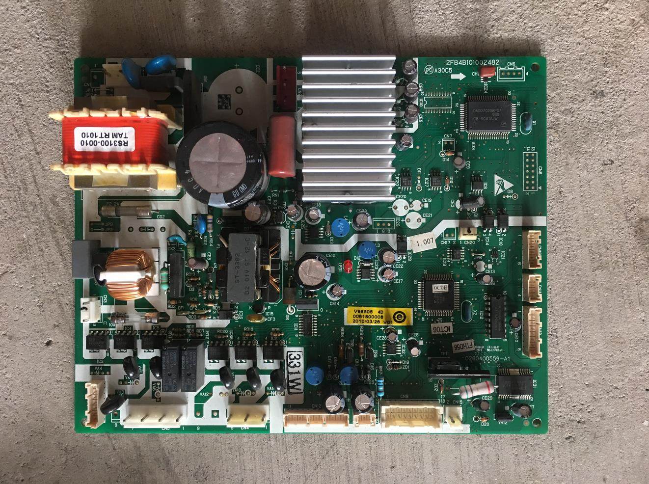 Haier Refrigerator accessories BCD-301WSBCD-301W main control board 0064001333A 0061800008