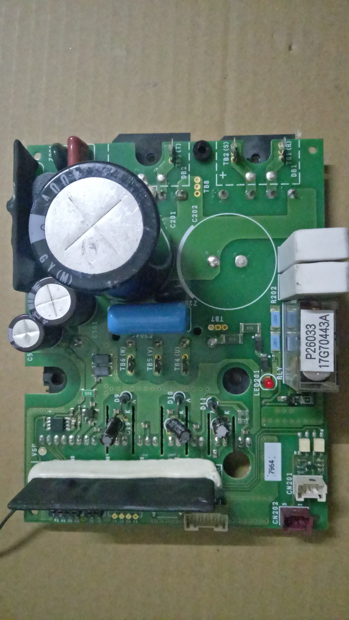 Original Hitachi central air conditioning inverter module board 17G70443A P26033