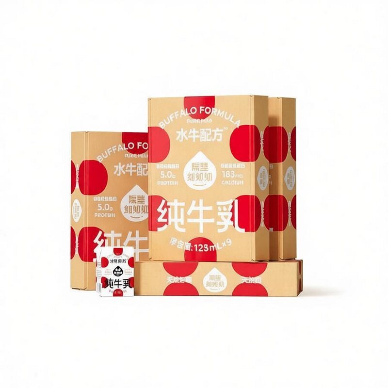 【交个朋友6周年庆典】隔壁刘奶奶水牛配方纯牛奶*4箱儿童营养