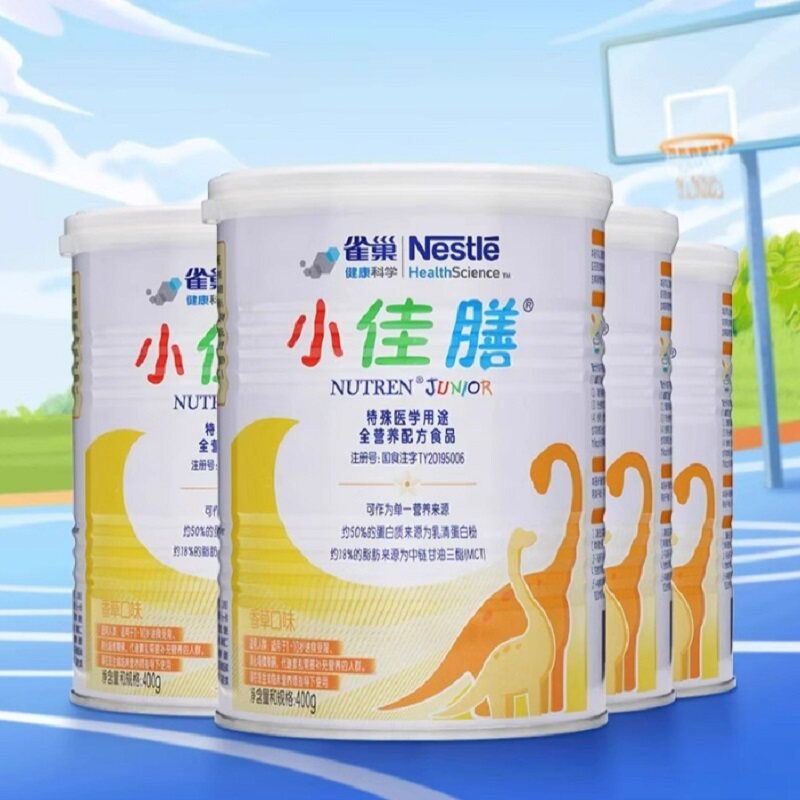 雀巢小佳膳儿童1-10岁全营养配方食品400g*6罐含乳清蛋白官方正品 长童实拍商品图