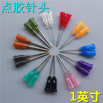 Glue Needle Plastic Needle Stainless Steel Needle Screw Nozzle 1 Inch Dispender Syringe Needle 100 Fit