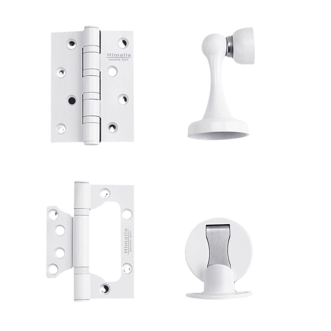 Thickened widening 304 stainless steel 4 inches flat open hinge black door hinge bearing silent