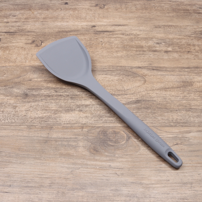 Food Grade Silicone Pan Spade Silicone Spade No Stick Pan Special Without Injury Pan Fried Vegetable Spade Saute Spoon High Temperature Resistant Frying Shovel