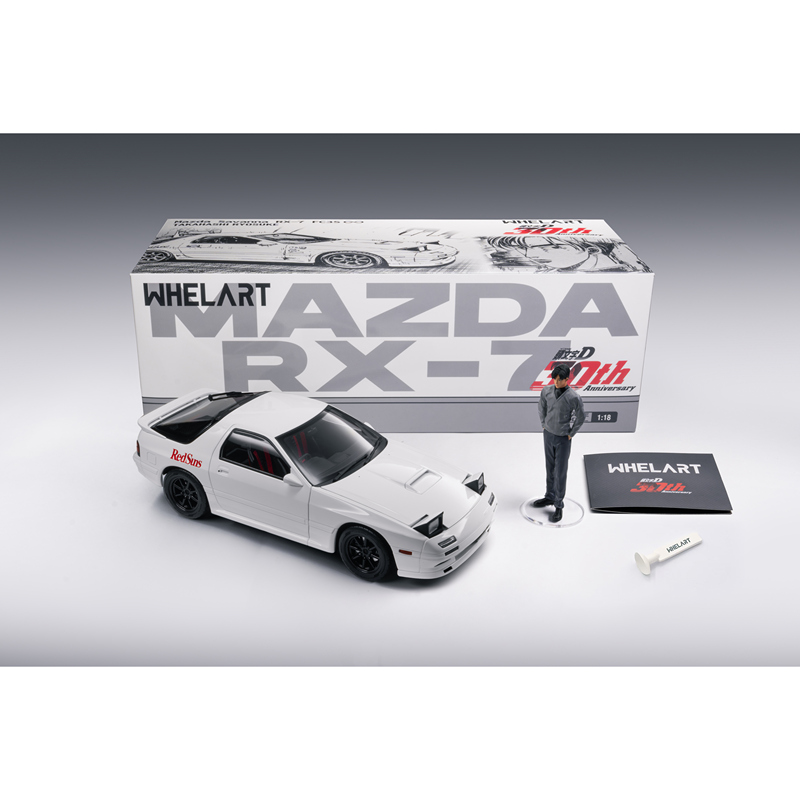 Ready-To-Ship Whelart 1:18 Mazda Rx7 Fc3S Initial D Alloy Car Model Ready-To-Ship Whelart 1:18 Mazda Rx7 Fc3S Initial D Alloy Car Model