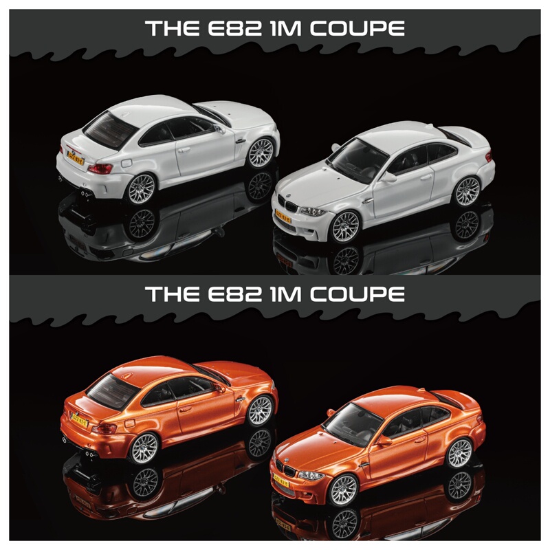 In Stock Mortal 1:64 Bmw 1m Coupe E82 1 Series Alloy Car Model