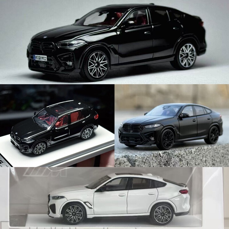 In Stock Bmer 1:64 Bmw X6M X6 X5 m Power Alloy Car Model