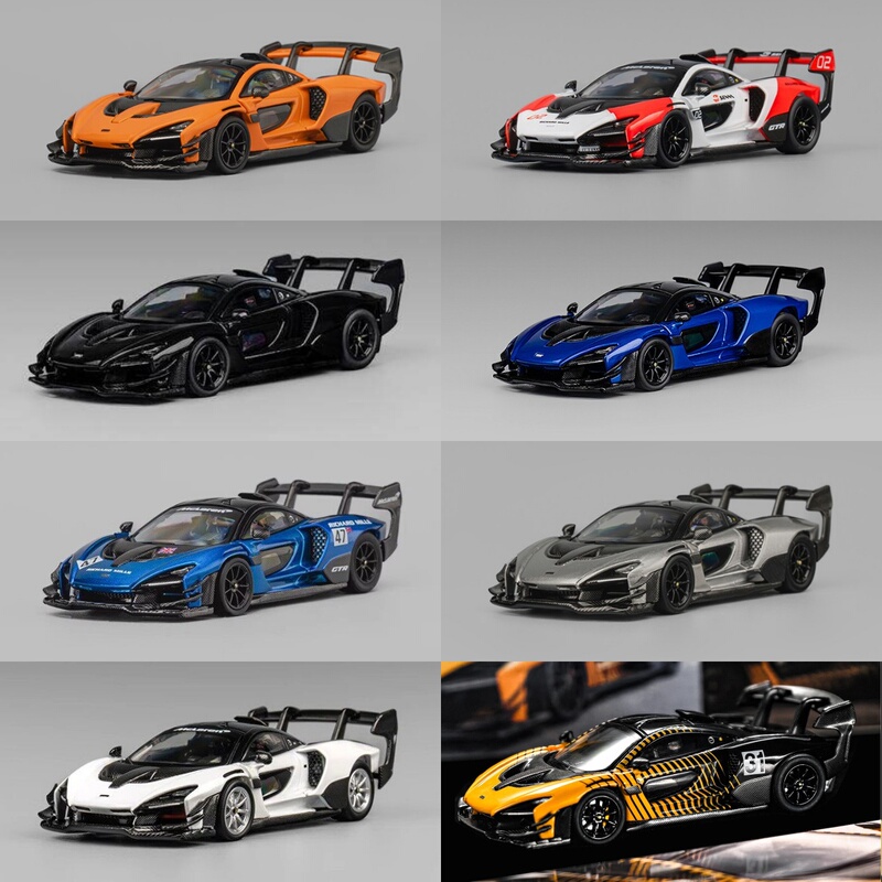 Some in Stock cm Model 64 Mclaren Senna Gtr Senna Racing Car Model