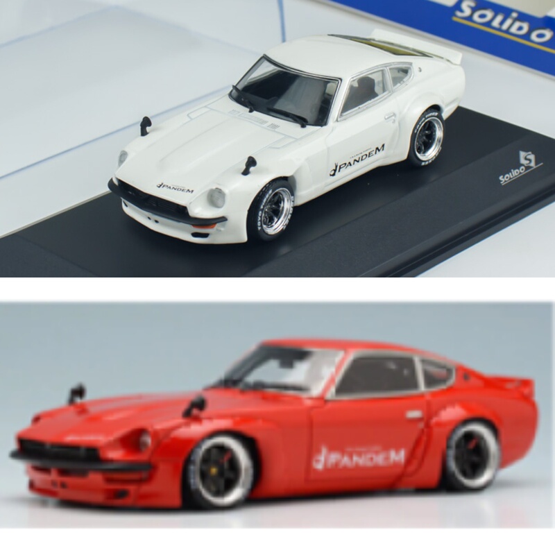 Some in Stock Solido 43 Nissan Datsun 240Z Rocket Bunny Wide Body Car Model
