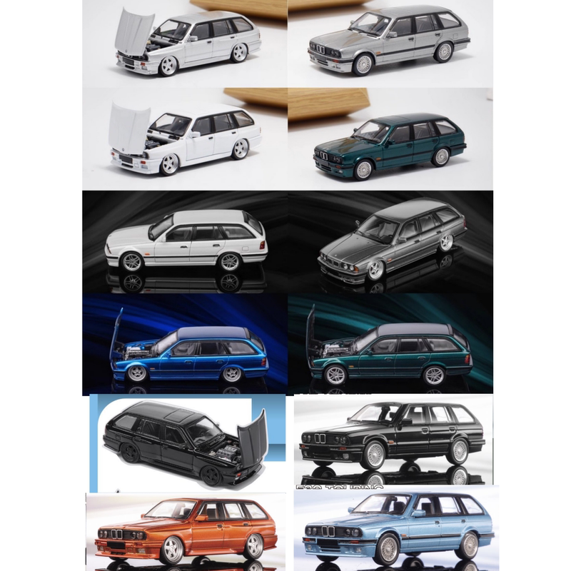 Some in Stock Mortal 1:64 Bmw E30 E34 Touring Hatchback Openable Model Car Some in Stock Mortal 1:64 Bmw E30 E34 Touring Hatchback Openable Model Car