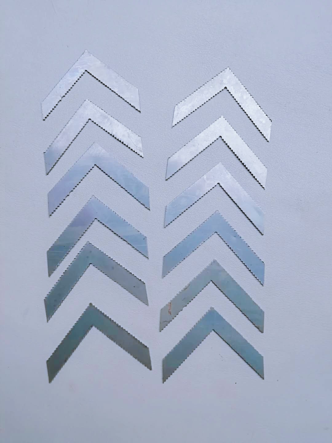 Yin Yang Angle Dual-use Tooth Sheet Plastic Yin & Yang Angle Planing Rack Sheet Right Angle Planing Tooth scraping teeth Grinding Machine Accessories Tooth sheet