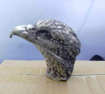 Antique collection miscellaneous new product personality creative copper eagle head desktop ornaments home decoration ornaments