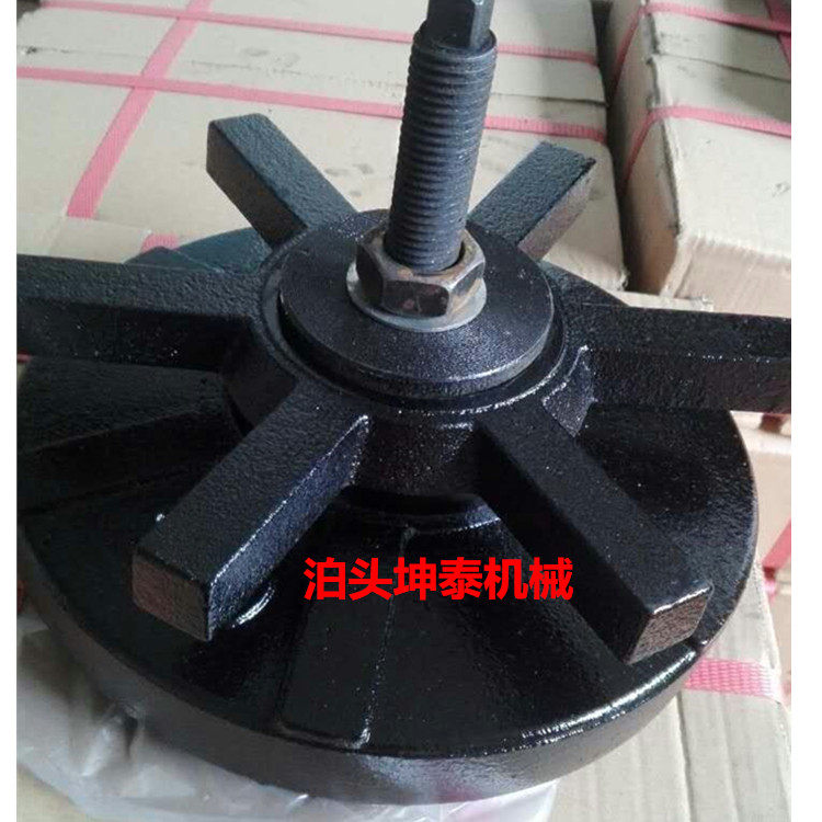 Injection molding machine foot machine bed damping pad iron Round ductile iron shock pad iron hexagonal adjustment pad iron