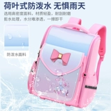 Школьный рюкзак, детская сумка для принцессы со сниженной нагрузкой, защита позвоночника