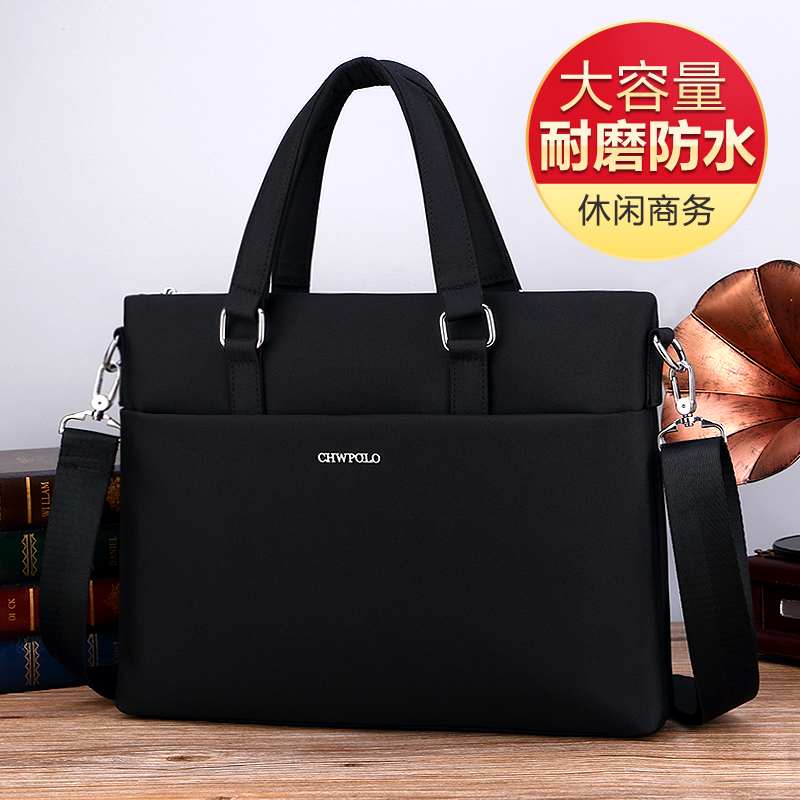 Rav Laurenma ball men's crossbar handbag casual business full sails fabric oxford bunglown briefcase computer file men's bag