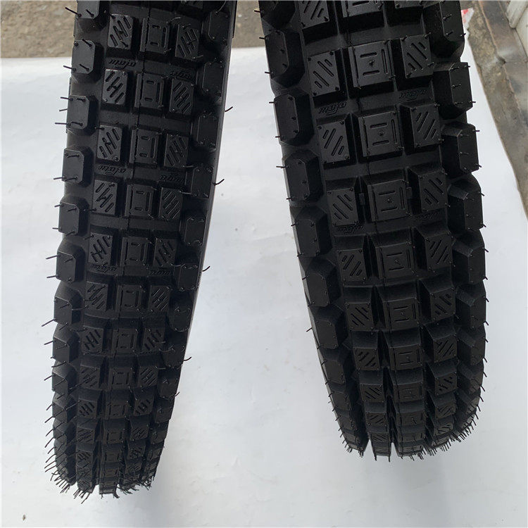 Applicable locomotive tires 2 75-21 off-road vehicles CQR250 front and rear wheels 4 50-18 non-slip inner tire