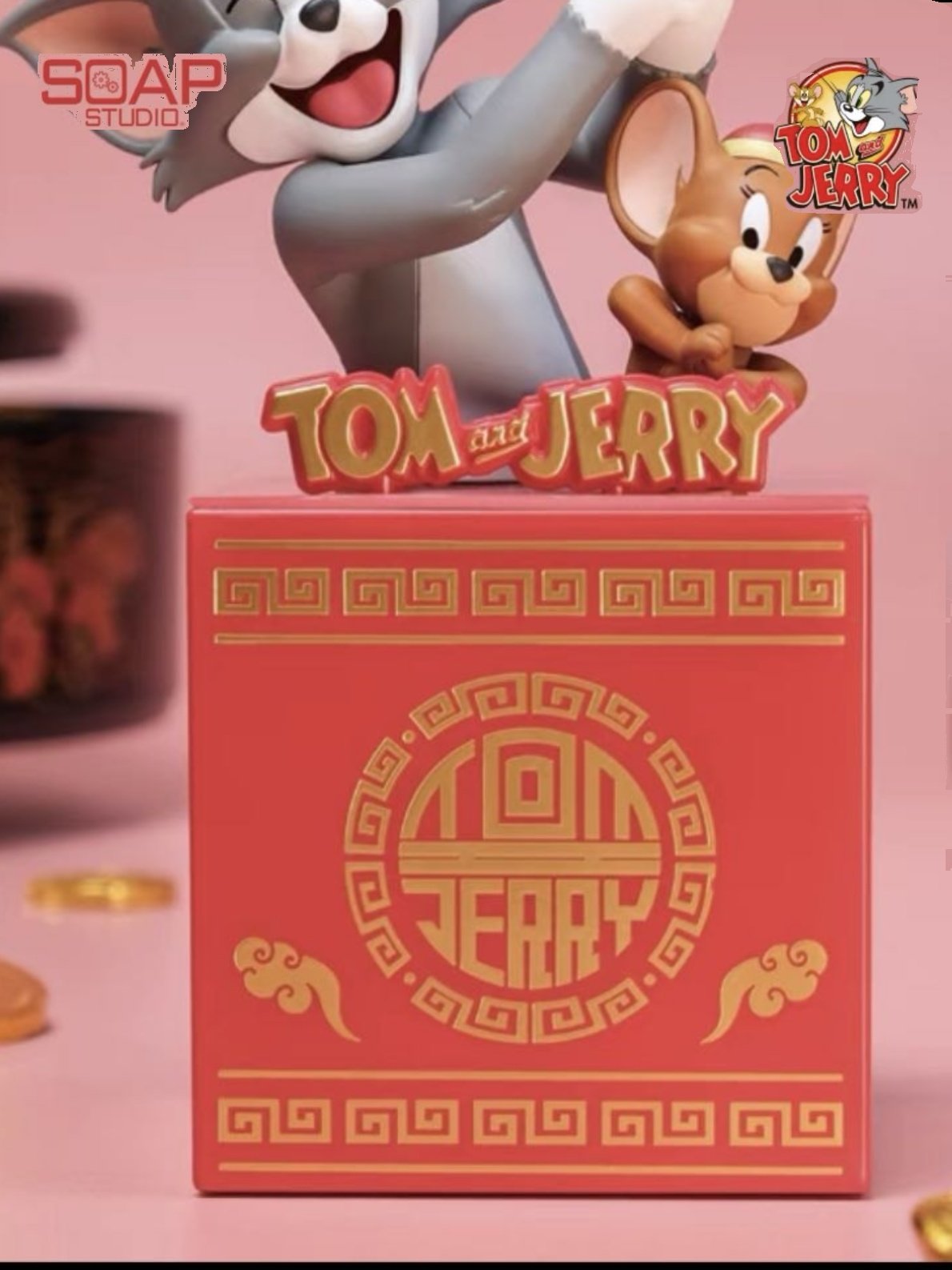 Soap Studio猫和老鼠汤姆杰瑞生日摆件真香！办公室神器还能送女友_潮玩盲盒_淘宝游戏网, image size:1190x1587