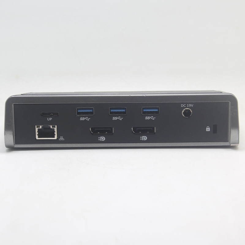 Displaylink Docking Station with Dual Dp, Gigabit Network Card, Usb3.0, Etc., Compatible with Win/Mac/Linux, Etc