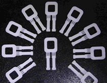 PP environmentally friendly transparent pure plastic bag buckle plastic buckle plastic buckle 1000 bag