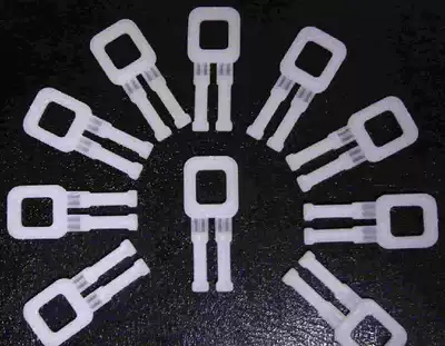 PP environmentally friendly transparent pure plastic bag buckle plastic buckle plastic buckle 1000 bag
