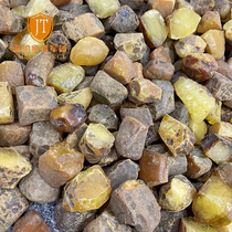 Natural amber beeswax raw stone full of honey white flower pendant safe buckle evil square brand Buddha beads bracelet three-way round beads