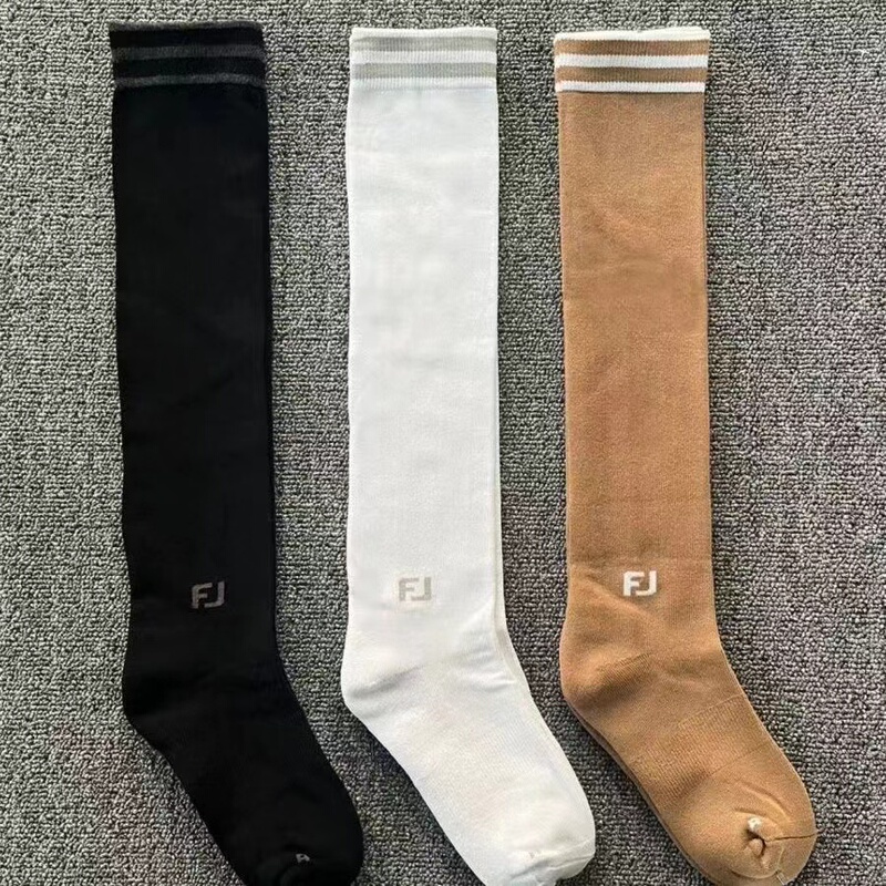 Korean Fj Golf Socks Women's Long Socks Summer Outdoor Sports Casual Sun Protection Socks Breathable Towel Socks