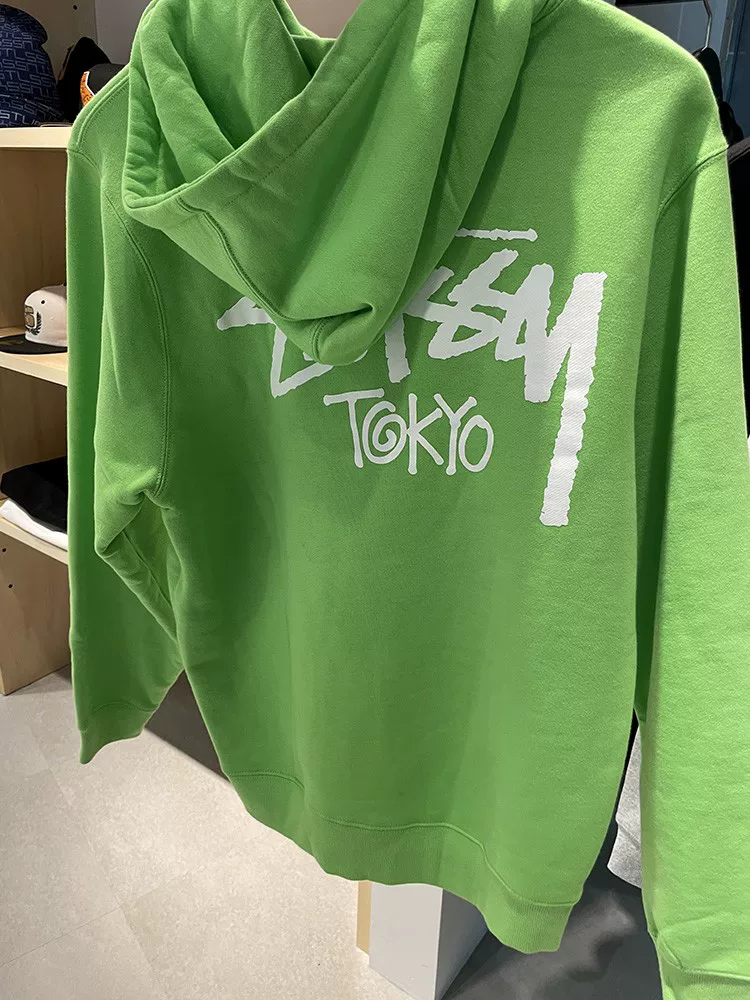 Японский покупатель Stussy Stucystan Токио лимитированный зиппер худи кофта худи 22