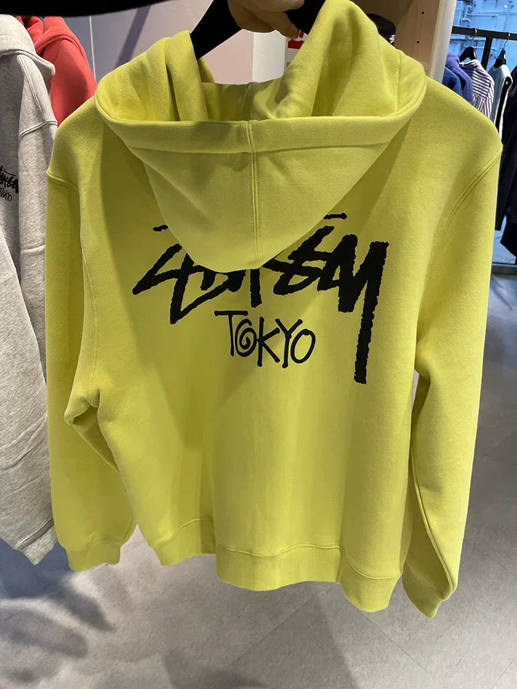 Японский покупатель Stussy Stucystan Токио лимитированный зиппер худи кофта худи 22