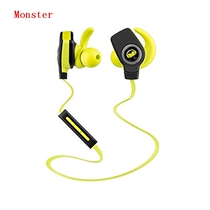 Monster Magic Sound iSport Wireless Bluetooth headphones Sport SuperSlim ultra lightweight yellow