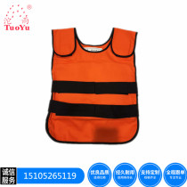 Fireman cooling vest flame retardant aramid fabric fire clothing factory direct support custom orange