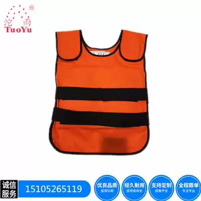 Fireman cooling vest flame retardant aramid fabric fire clothing factory direct support custom orange