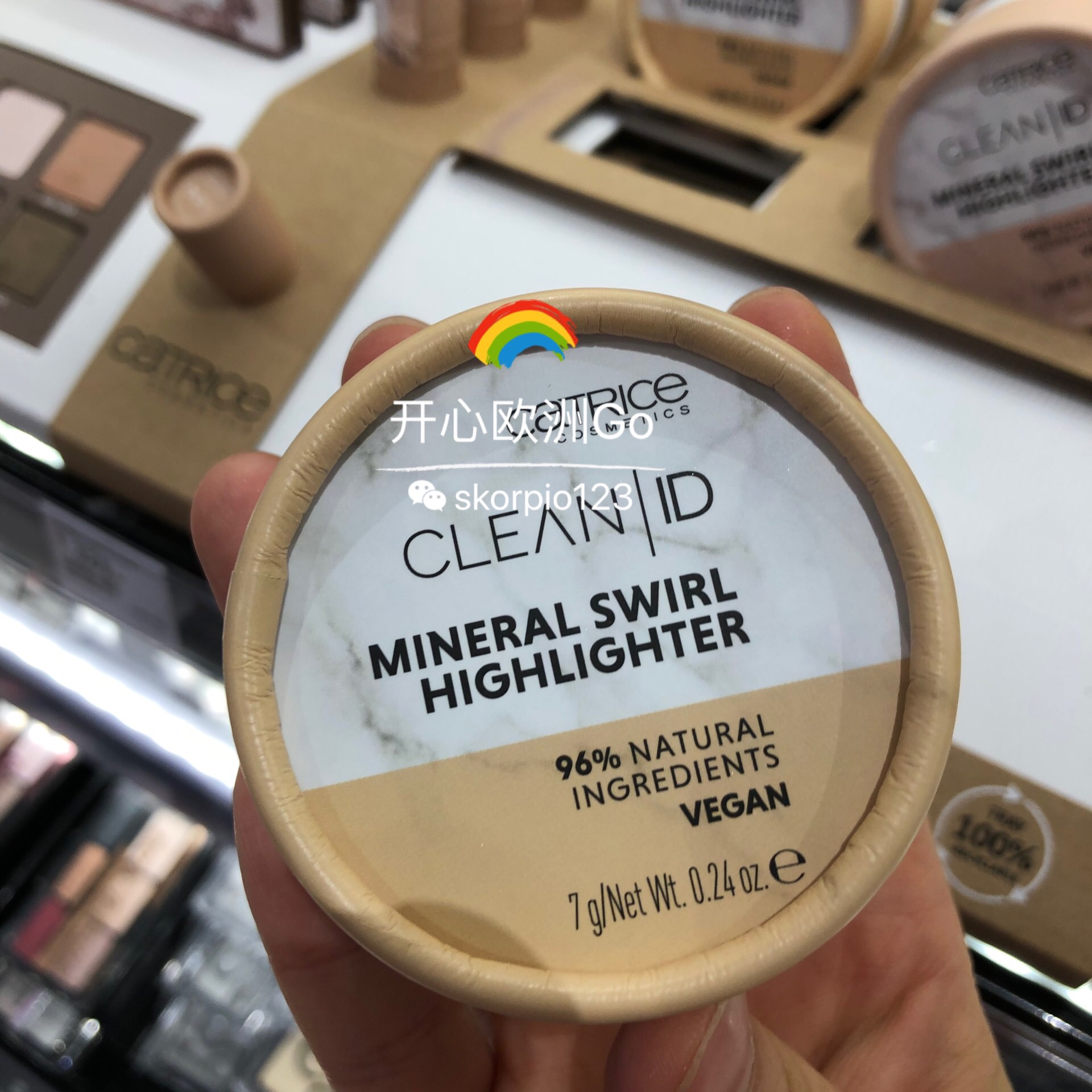 Vv - Đức trang điểm catrice chay Đức son môi mới bóng cao bóng mắt trang điểm nude khả năng sửa chữa sáng - Bộ trang điểm kem nền cho da dầu mụn
