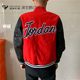 Spot NIKEJORDAN six crown men's cow leather wool baseball jacket destroyer BQ5166-657