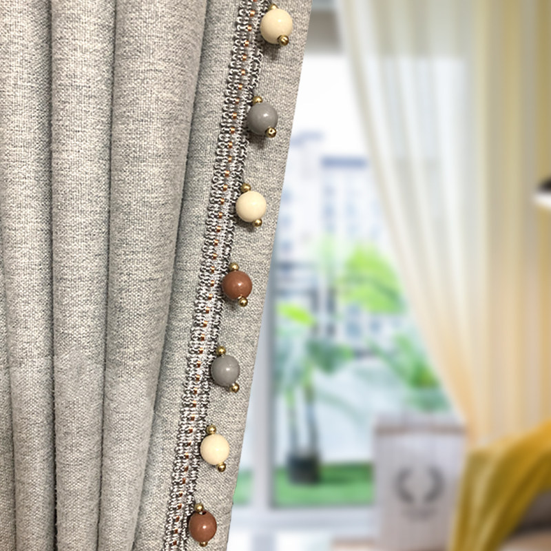 2022 New curtain candy beads lace stream Su curtain curtain sofa clothes decorated cloth accessories scattered