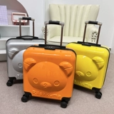 Мультяшный детский чемодан, универсальная милая коробка подходит для мужчин и женщин для путешествий, с медвежатами, 20 дюймов