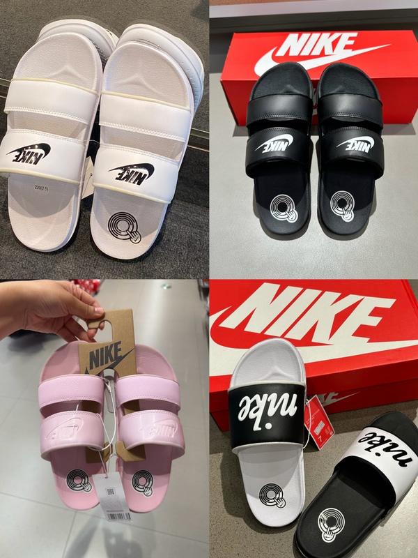 Authentic Nike Women's Comfortable and Lightweight Slip-On Sandals, Duckbill Beach Shoes Dc0496-100