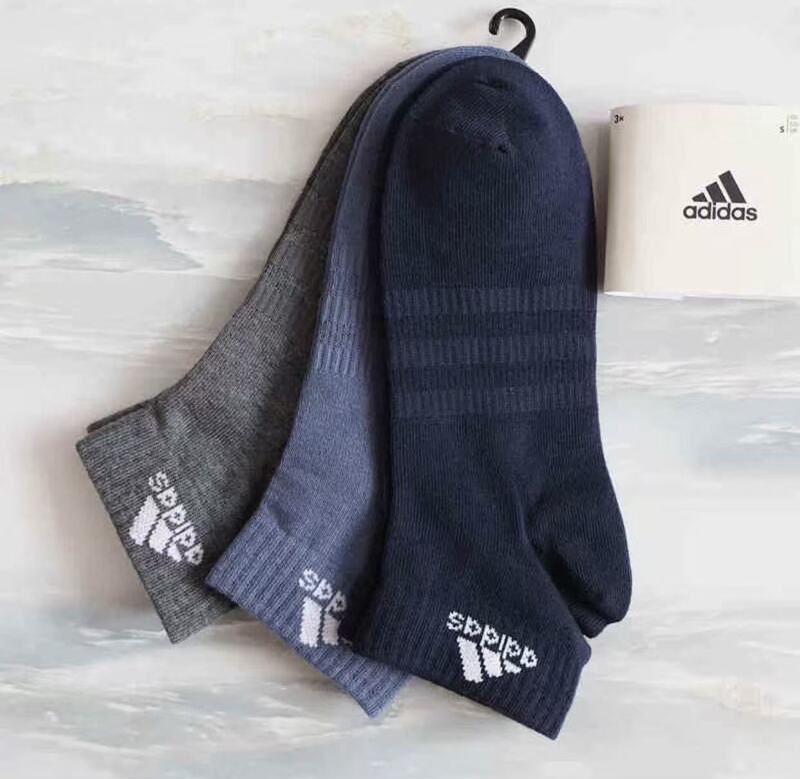 Wenwen Genuine Adidas Men's and Women's New Thin Sports Comfortable Mid-Short Socks Ip0405