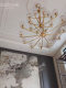 [Starry]Light Luxury Crystal Chandelier, American-Style All-Copper Post-Modern Living Room Lamp, Luxurious and Grand Villa Dining Room Lighting