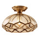 All-Copper Bedroom Ceiling Lamp Aisle Lamp Entrance Lamp Modern Simple Corridor Country Pastoral Restaurant Home 1122