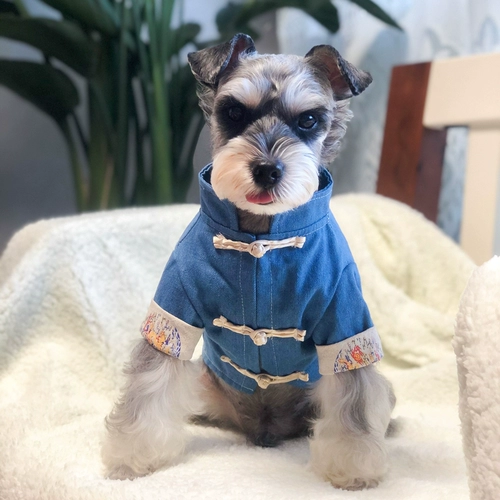 Собачья одежда, маленькая собачья весенняя одежда для кошек, милая собака новогодняя одежда, праздничная плюшевая одежда в китайском стиле