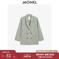 Monki2021 Новый клетчатый двойной костюм