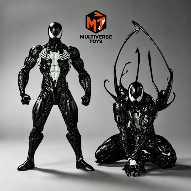 Symbiote Venom Spider-Man [Includes Bonus] Symbiote Spider 6inch Action Figure