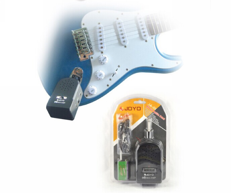JOYO Zhuo Le JA-01 đàn guitar điện cầm tay mini loa nhỏ âm thanh bass điện với đầu cắm méo và chơi - Loa loa loa beatbox