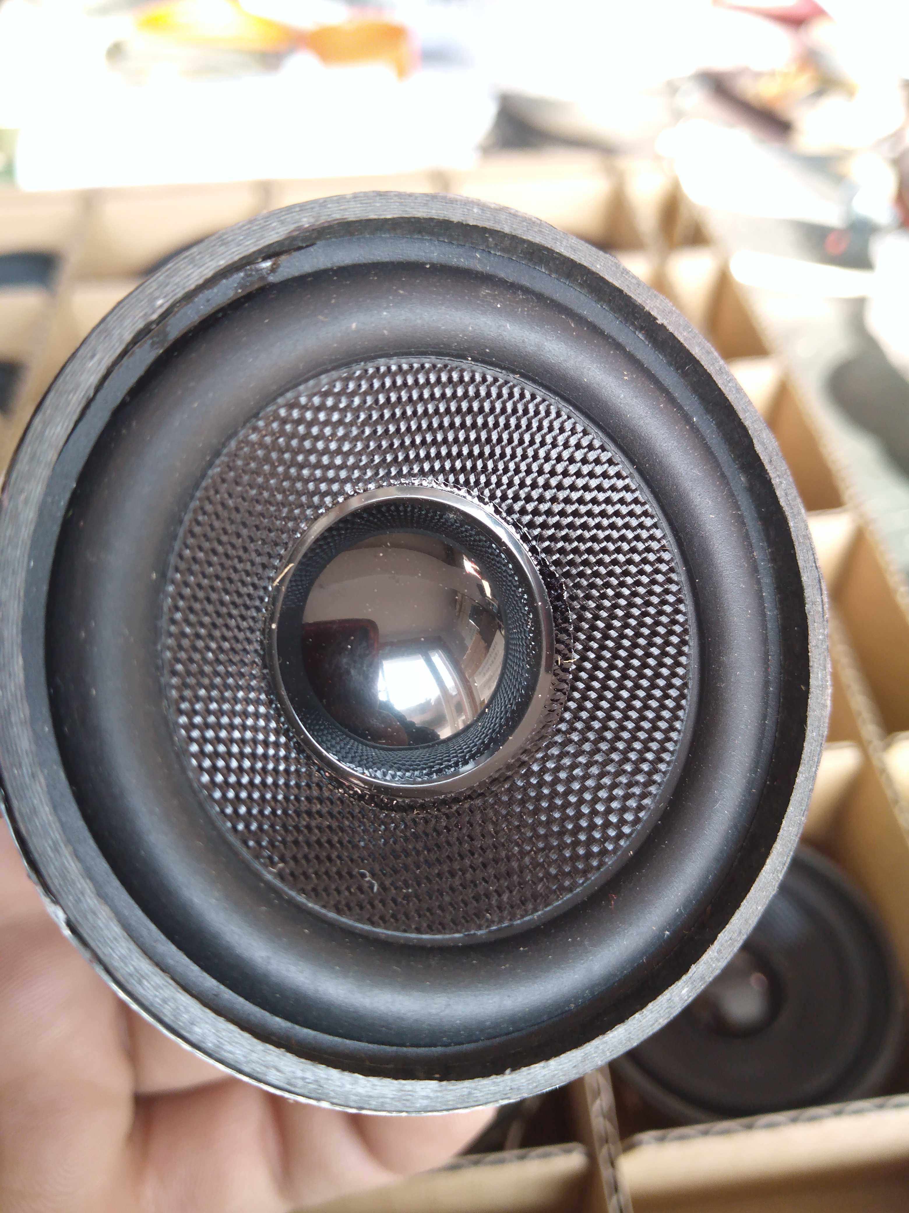 Full-frequency horn Direct 57 mm Woven Basin Physical Filming Processing Effect Good Inventory