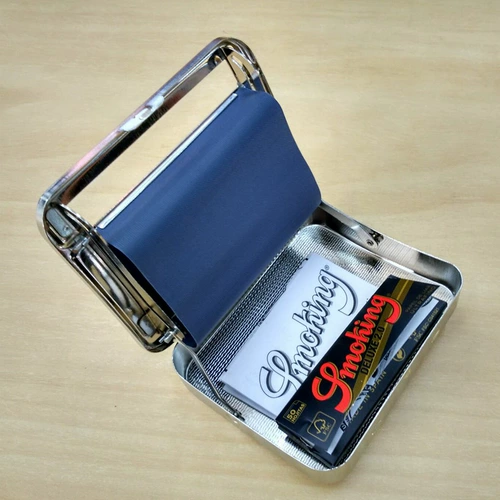 Оригинальный импортный курение гладкий 78 -мм металлическая коробка Автоматическая сигаретная толщина.