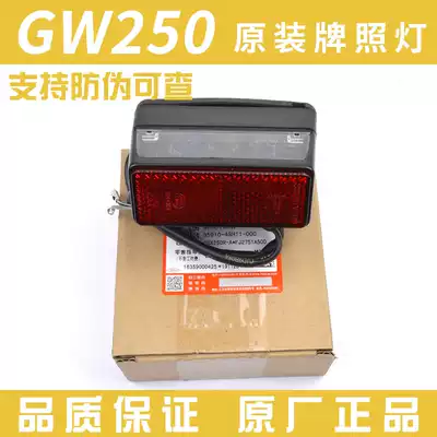 Suitable for GW250 DL250 locomotive lights tail light assembly GSX250R rear tail light brake light license plate light