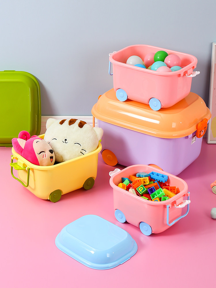 Storage box Baby special children Toys clothes clothes Home Multi-functional thickened finishing containing box Boxes Box Theorizer