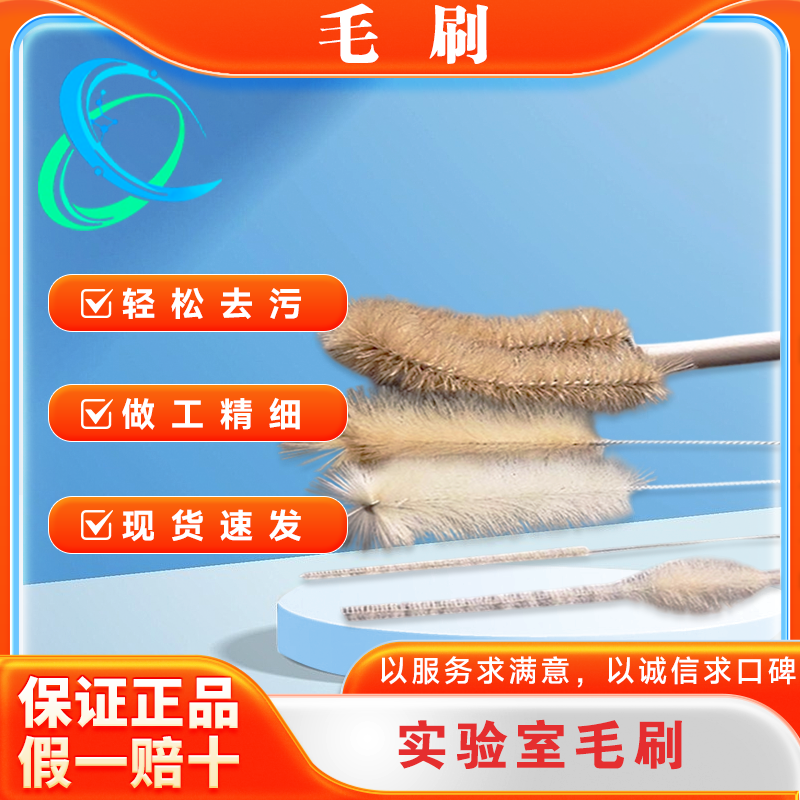 三角烧瓶刷子实验室瓶刷子烧杯毛刷容量瓶刷试管刷试剂瓶刷量筒刷