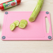 Fruit straw chopping board mini-cut fruit dormitory plastic chopping board baby supplementary food chopping board household vegetable board sticky board